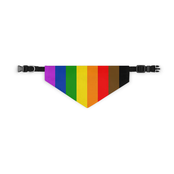 Pride Rainbow Pet Bandana Collar