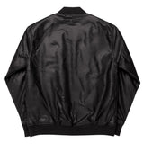 Sex & Magic Club Leather Bomber Jacket