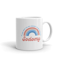 Sodomy White glossy mug